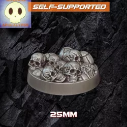 Skull Pile Base (25mm round)