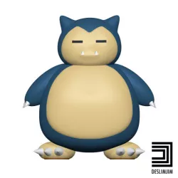 Snorlax - Pokemon Stand model