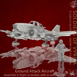 Soldiers of Vyriya - Ground Attack Aircraft