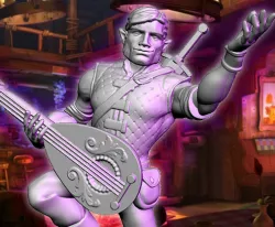 Solomon, the Gnome Bard