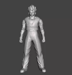Son Gohan High School 3D Model