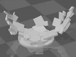 SPACE CLOWN KILLER CLOWN BASE TOPPER