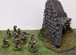 Space communist human auxiliary breacher infantry squad