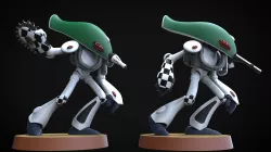 Space Elves Titan Robot 3D model