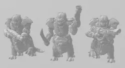 Space Lizard Centaurs