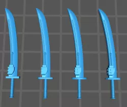 Space Warrior Power Sabers