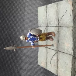 Spear Soldier, Pose A; Miniature