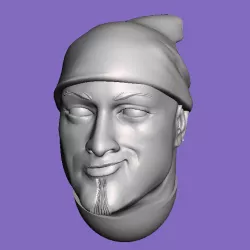 Spicy Papi Head for 28mm Mini's