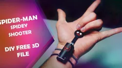 Spider-Man Spidey Shooter DIY 3D printed