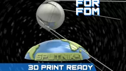 Sputnik - 1 for FDM printers 3D print model