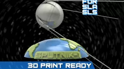 Sputnik - 1 for SLA printers 3D print model