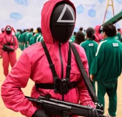 Squid Game Soldier/Guard Mask