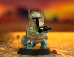 Squirtle Fett - 3D printable Bulbasaur boba fett pokemon mashup 3D print model