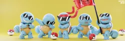 Squirtle Squad - Pokemon toys - Fan Art