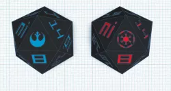 Star Wars D&D Dice Set - Old Aurebesh