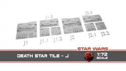 Star Wars Death Star Surface Tile J
