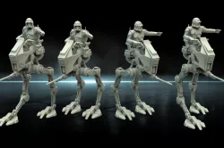 Star wars legion ATRT clone presupported included