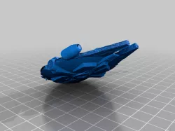 Star Wars Millennium Falcon for SLA print