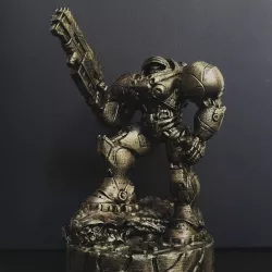Starcraft marine statue