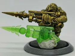 Steampunk Dwarf personal Harpoon
