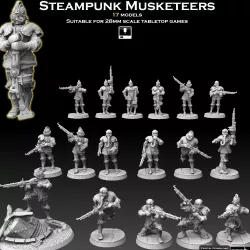 Steampunk Musketeers