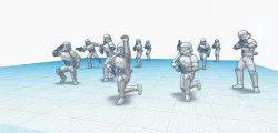 Stormtrooper Battle poses; Pack 1