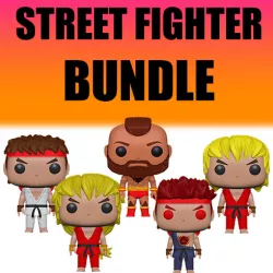 STREET FIGHTER BUNDLE 5 MODELS KIT - FUNKO POP
