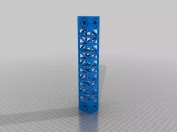 Strutted Z-Beam - tetrahedrons
