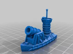Stumpy G reveal Party Cannon barge