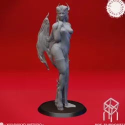 Succubus - Tabletop Miniature (Pre-Supported)