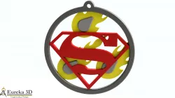 SUPERHERO CHRISTMAS ORNAMENTS (6 DESIGNS)