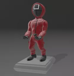 Support The Squid Game (Square)