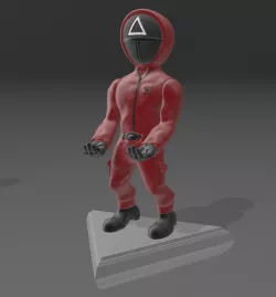 Support The Squid Game (Triangle)