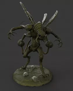 Swarm acid spitter