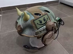 Tactical Fast Helmet Demon Horns