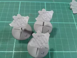 Tau Warden gunship for battlefleet gothic