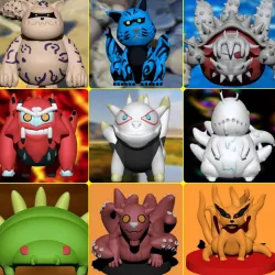 The 9 BIJUUS - NARUTO COLLECTION