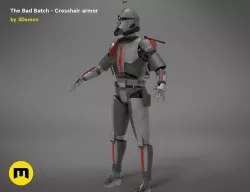 The Bad Batch Crosshair armor