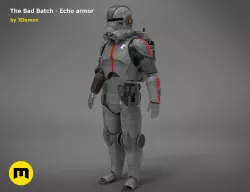 The Bad Batch Echo armor