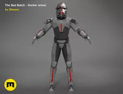 The Bad Batch Hunter armor