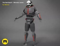 The Bad Batch Wrecker armor