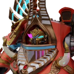 The Crimson King's Dreadnought - Chaos Primtemptor Dreadnought