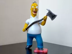 The Simpsons Homer The Shinning TreeHouse of Horror V