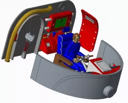 Thunderbird 4 cockpit X3 option