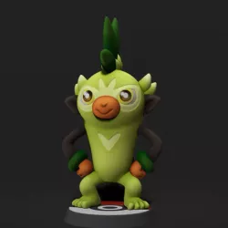 Thwackey - FAN ART - POKÉMON FIGURINE - POKÉMON UNITE