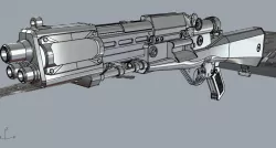 TL-50 Heavy Blaster from Star Wars Battlefront
