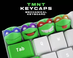 TMNT - KEYCAP 3D MECHANICAL KEYBOARD