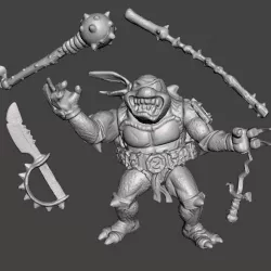 TMNT SLASH VINTAGE ( TEENAGE MUTANT NINJA TURTLES)