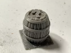 Townsfolk Tussle Big Barrel Tile