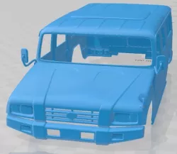 Toyota Mega Cruiser BXD20 1996 Printable Body Car